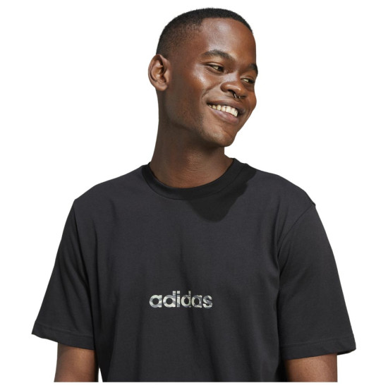 Adidas Ανδρική κοντομάνικη μπλούζα Camo Linear Tee Adidas Ανδρική κοντομάνικη μπλούζα Camo Linear Tee